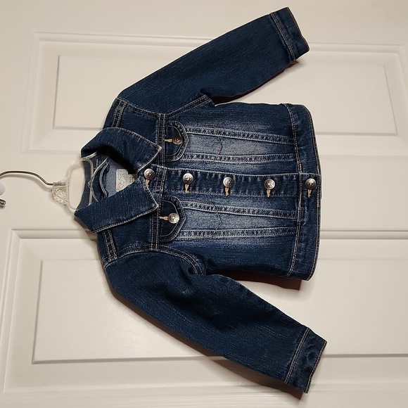 Children's Place Blue Jean Jacket 18-24M - Picture 4 of 10